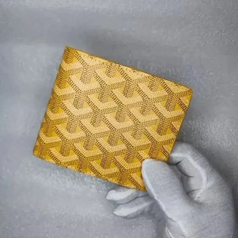 Goyard Saint Louis Wallet Goyardine Canvas