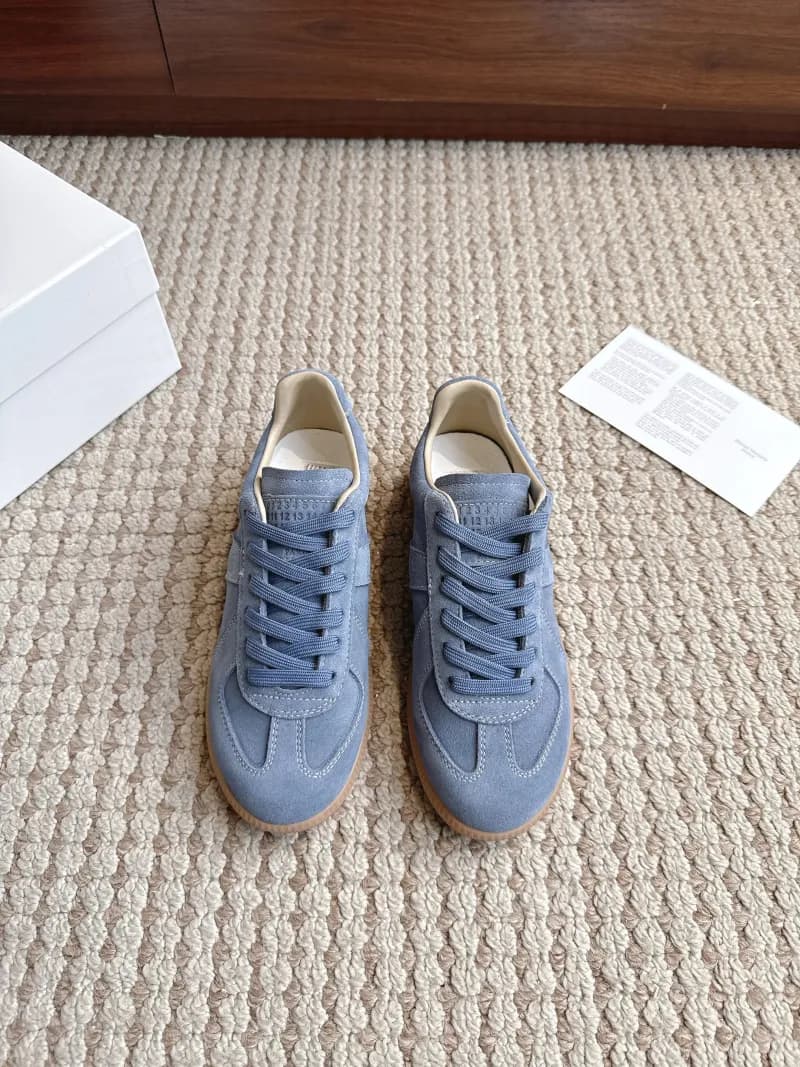 Adidas × Louis Vuitton Samba LV Monogram — 蓝色 牛筋底MM6 34