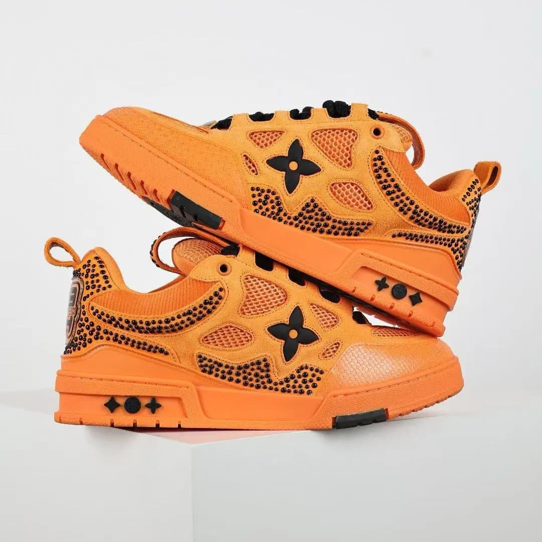 Louis Vuitton LV Trainer Monogram Canvas — X1版 SK8橙钻
