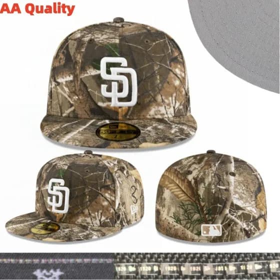 New Era × MLB 59FIFTY Cap San Diego Padres Realtree Camo