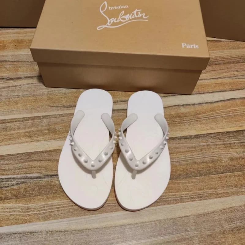 Christian Louboutin Flip Flop Studded