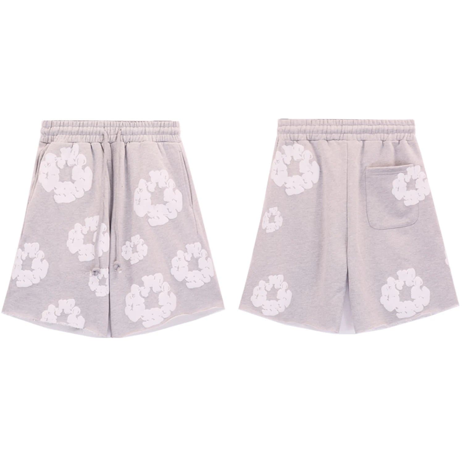 Balenciaga Joggers Floral Embroidered — 37