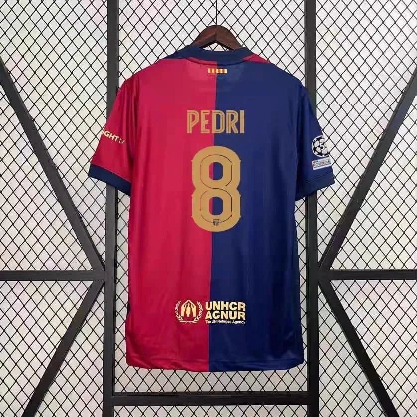 Nike FC Barcelona Home Jersey Pedri #8 UNHCR Edition