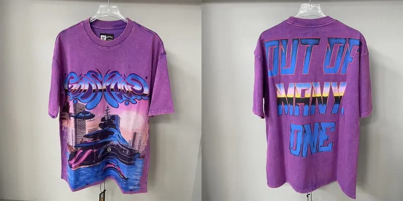 Gallery Dept. Graphic Tee Earth & Skeleton Print — 款式 47