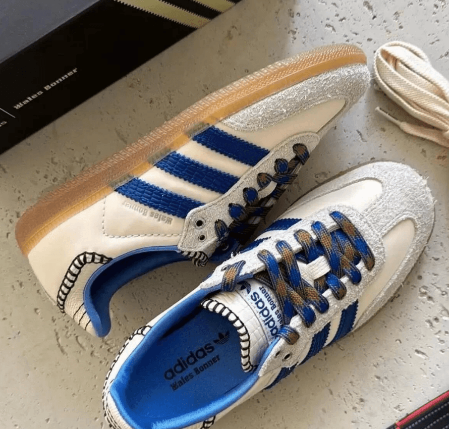 Adidas Gazelle Kith Classics — HL版本 · HL 桑巴米白蓝IH7756
