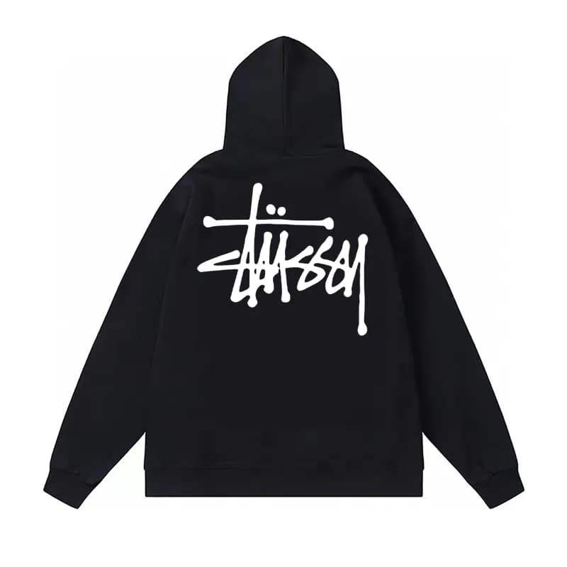 Carhartt Hooded Sweatshirt Embroidered Logo — 105 black