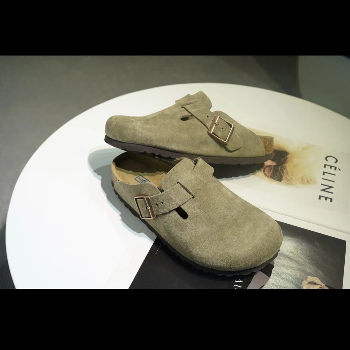 Birkenstock Boston Suede — 19