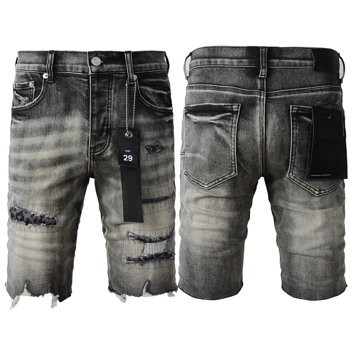 Levi's Denim Shorts Light Wash — 5068