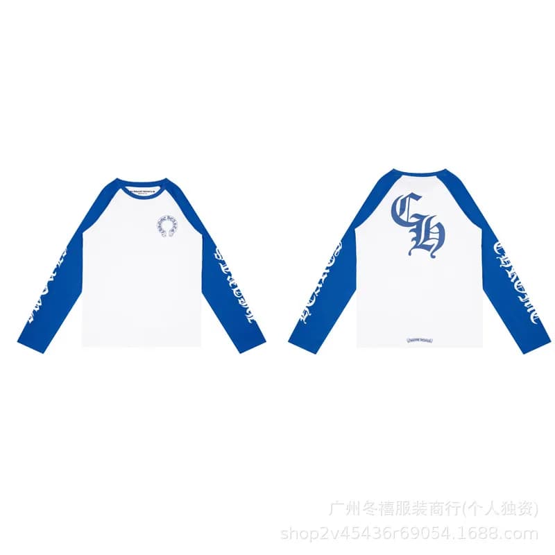 Chrome Hearts Long Sleeve Tee Build Graphic — 9002