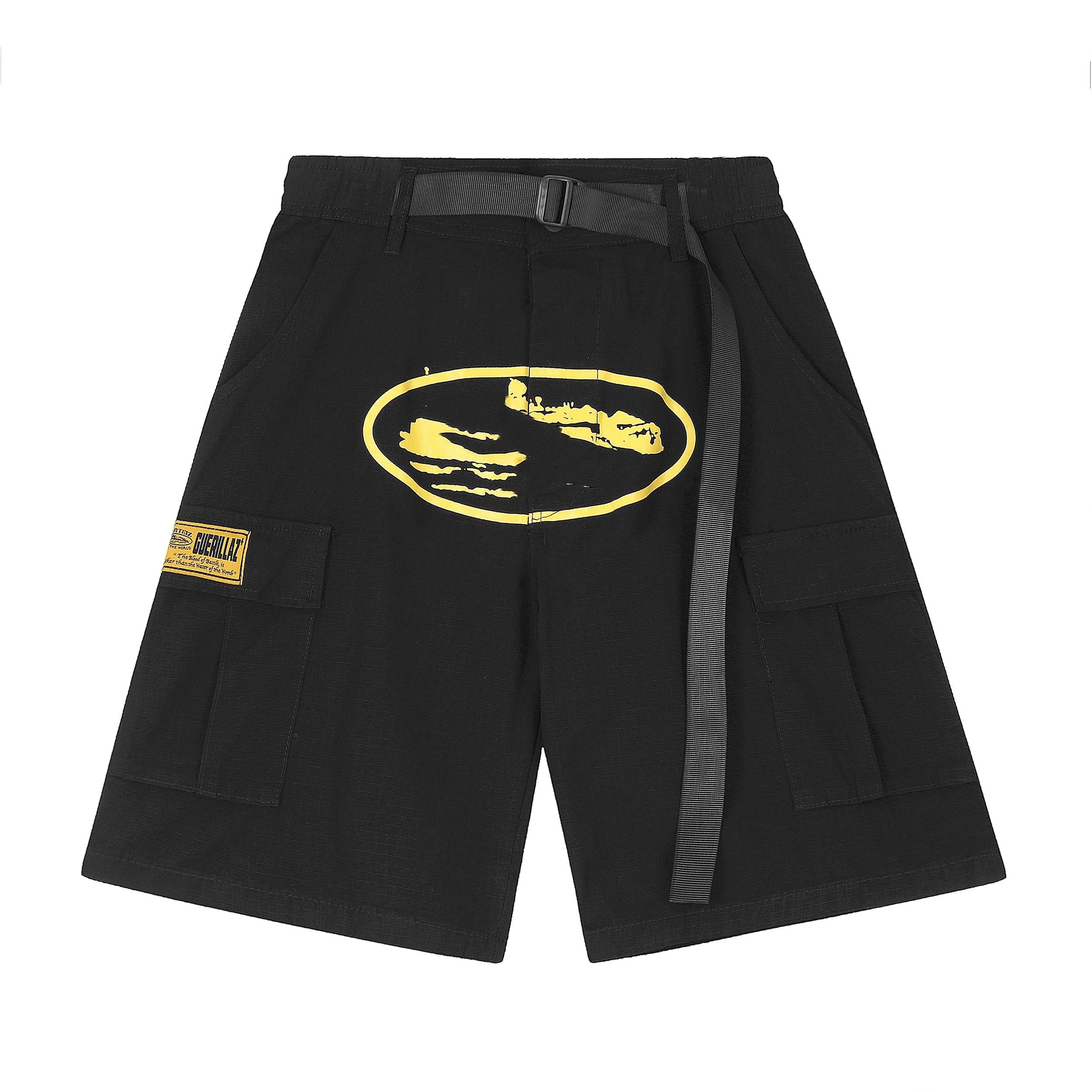 Corteiz Cargo Shorts Batman Logo