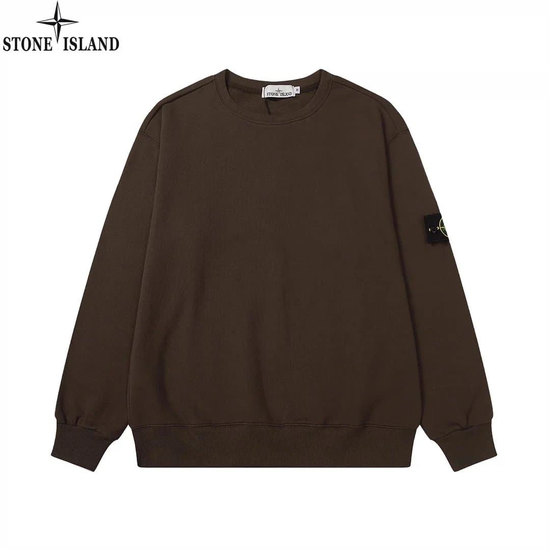 Stone Island Hooded Sweatshirt Compass Patch — 18