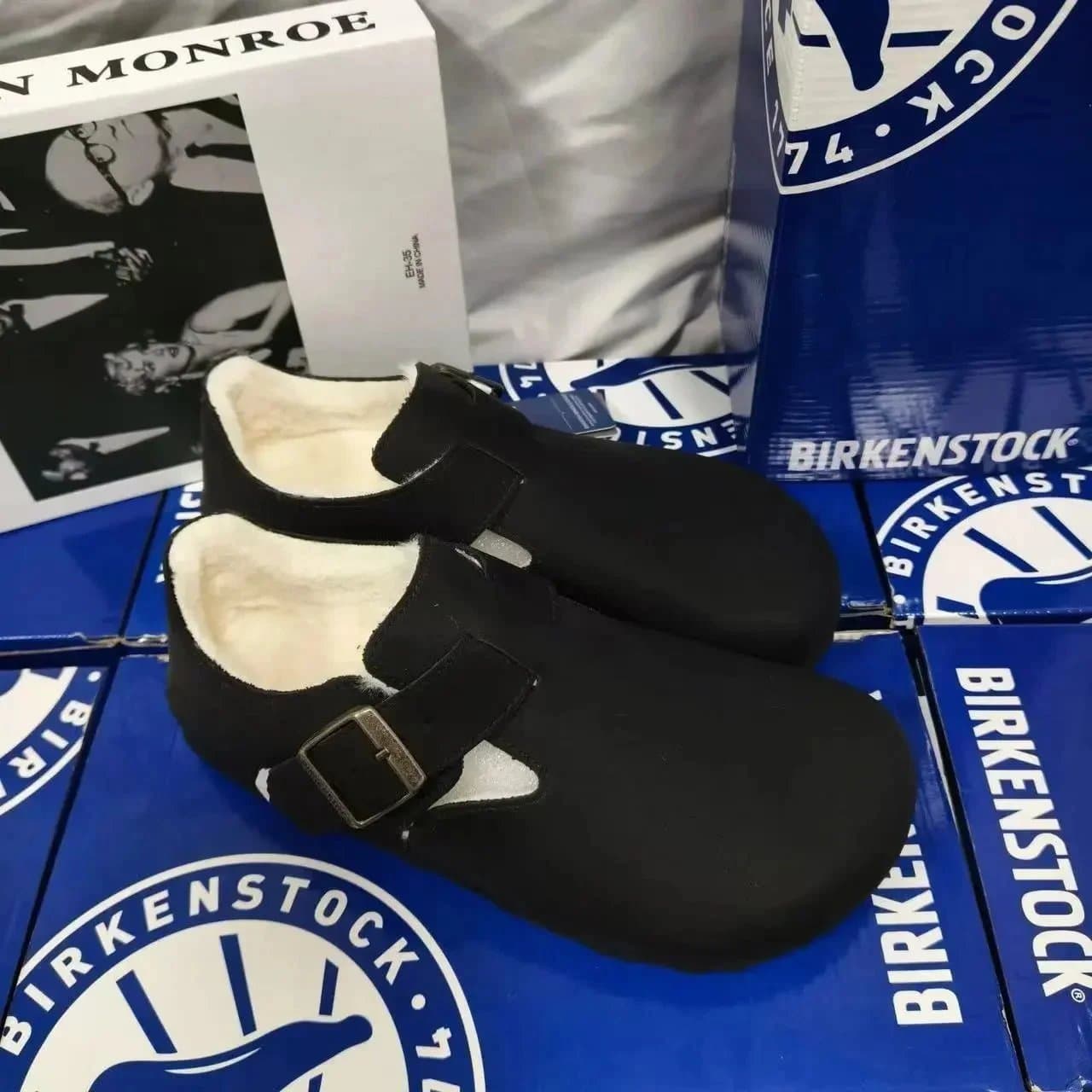 Birkenstock Boston Clog Shearling Lined