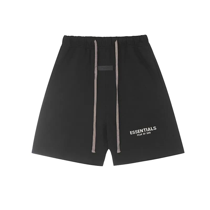 Fear of God Essentials T-Shirt & Shorts Set Essentials Logo — 2526短裤黑色