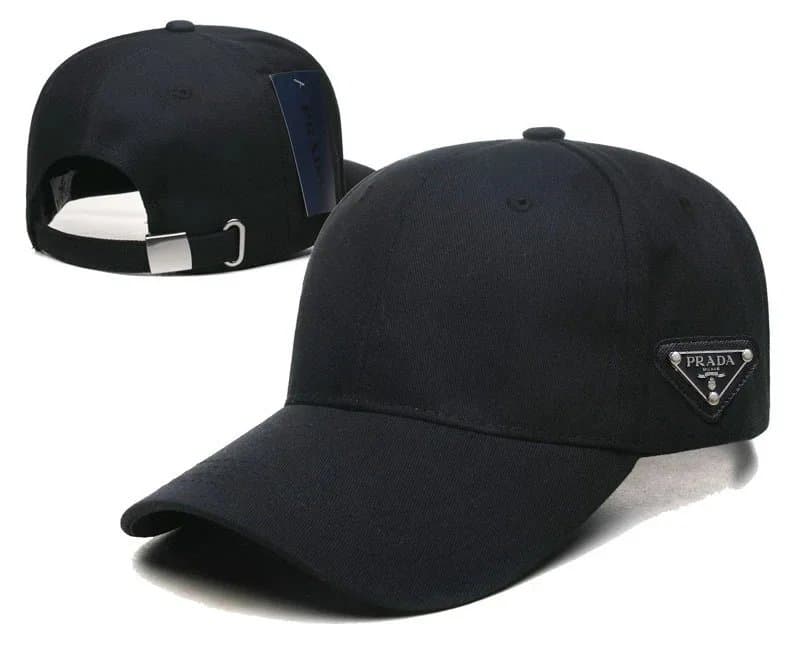Prada Baseball Cap Triangle Logo