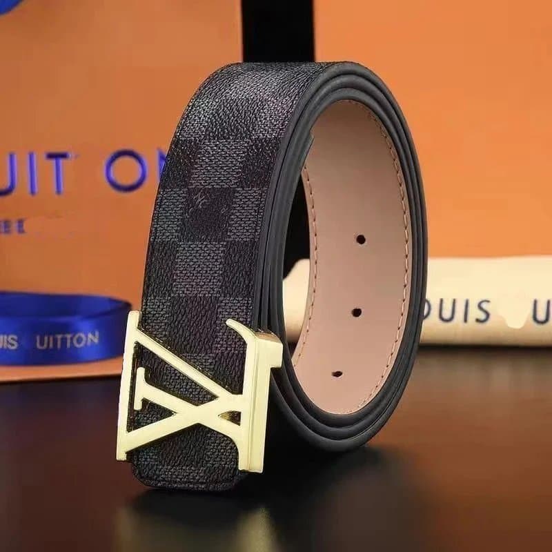 Louis Vuitton LV Belt Damier Graphite