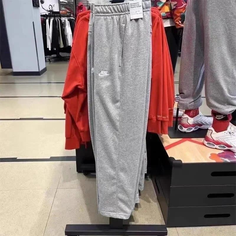 Nike Standard Fit Fleece Joggers Heather Grey