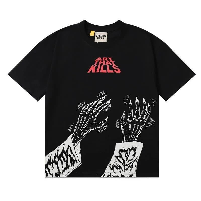 Gallery Dept. Graphic Tee Skull Dagger Print — 04黑色