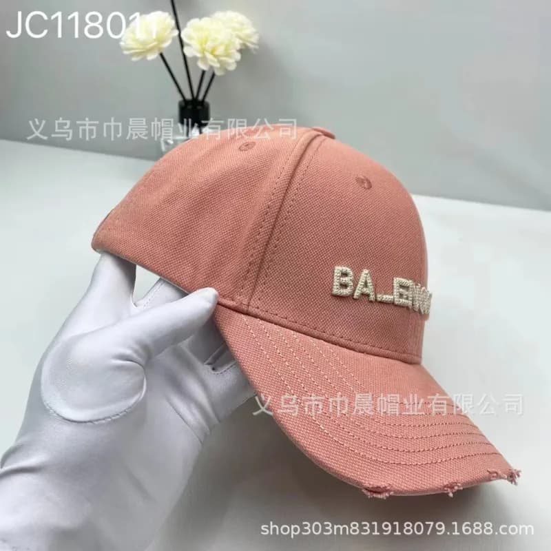 Balenciaga Baseball Cap Embroidered Logo