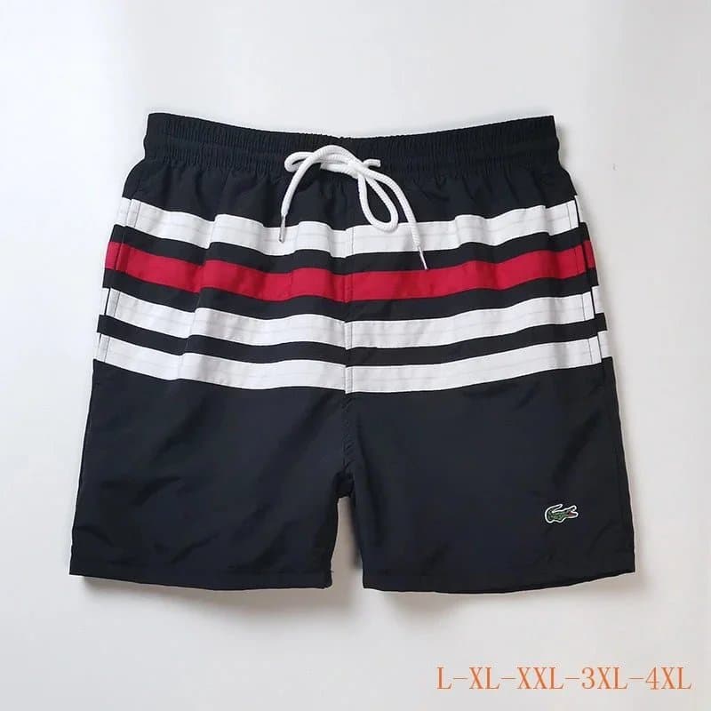 Lacoste Drawstring Shorts Outline Croc Print — 6