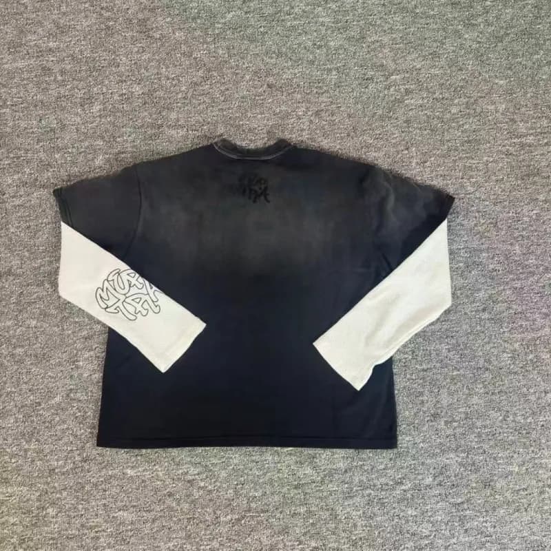 Gallery Dept. Half-Zip Windbreaker Two-Tone Logo — me-t053黑色