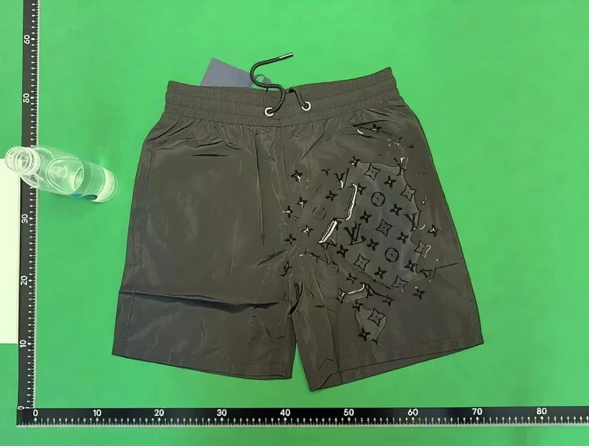 Louis Vuitton Monogram Swim Shorts Reflective Print