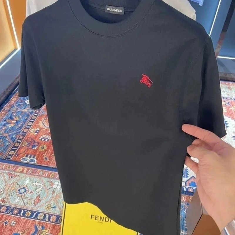 Burberry Equestrian Knight Tee Logo Print — 14