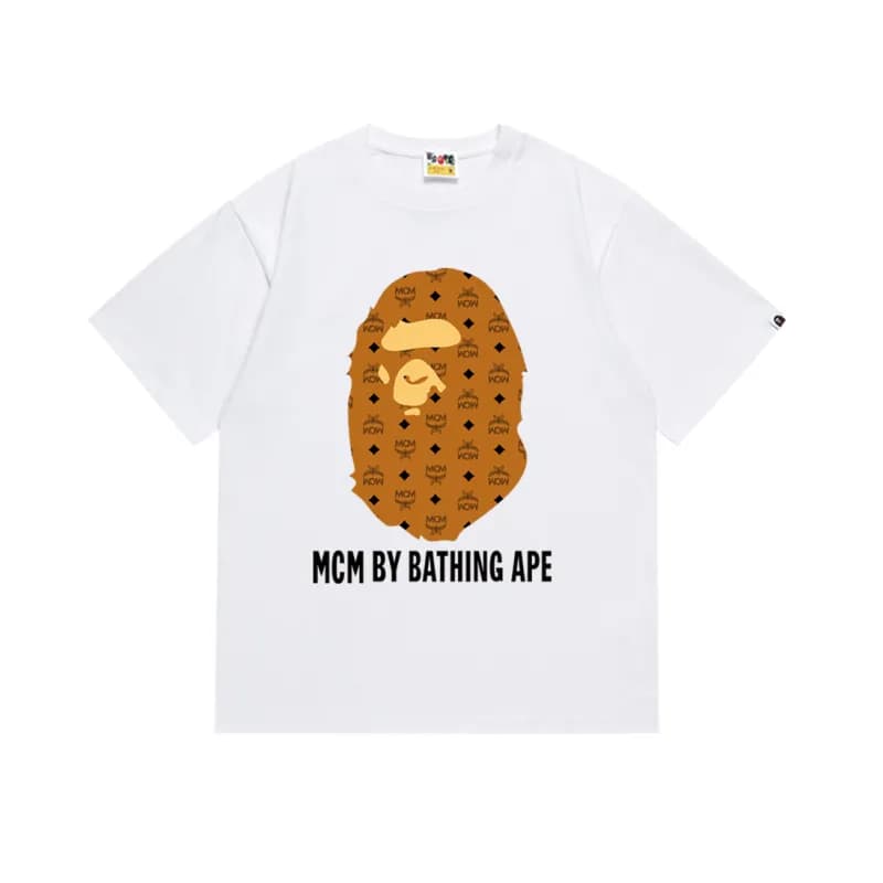 Graphic Tee MCM x BAPE Ape Head