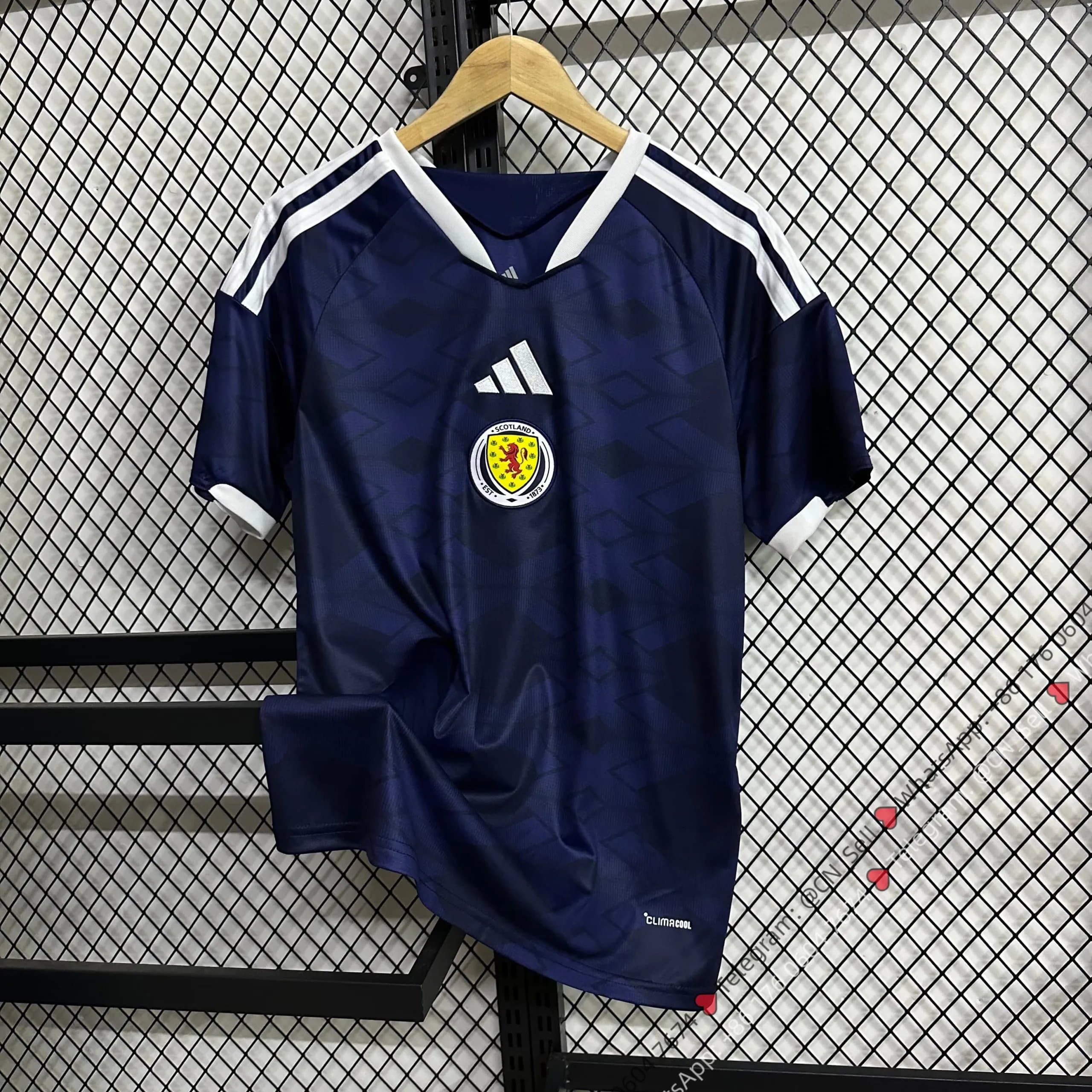 Adidas Scotland National Team Jersey 2023 Home