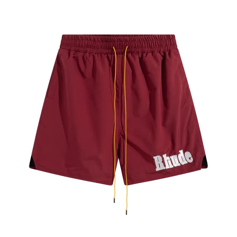 Rhude Logo Shorts Embroidered