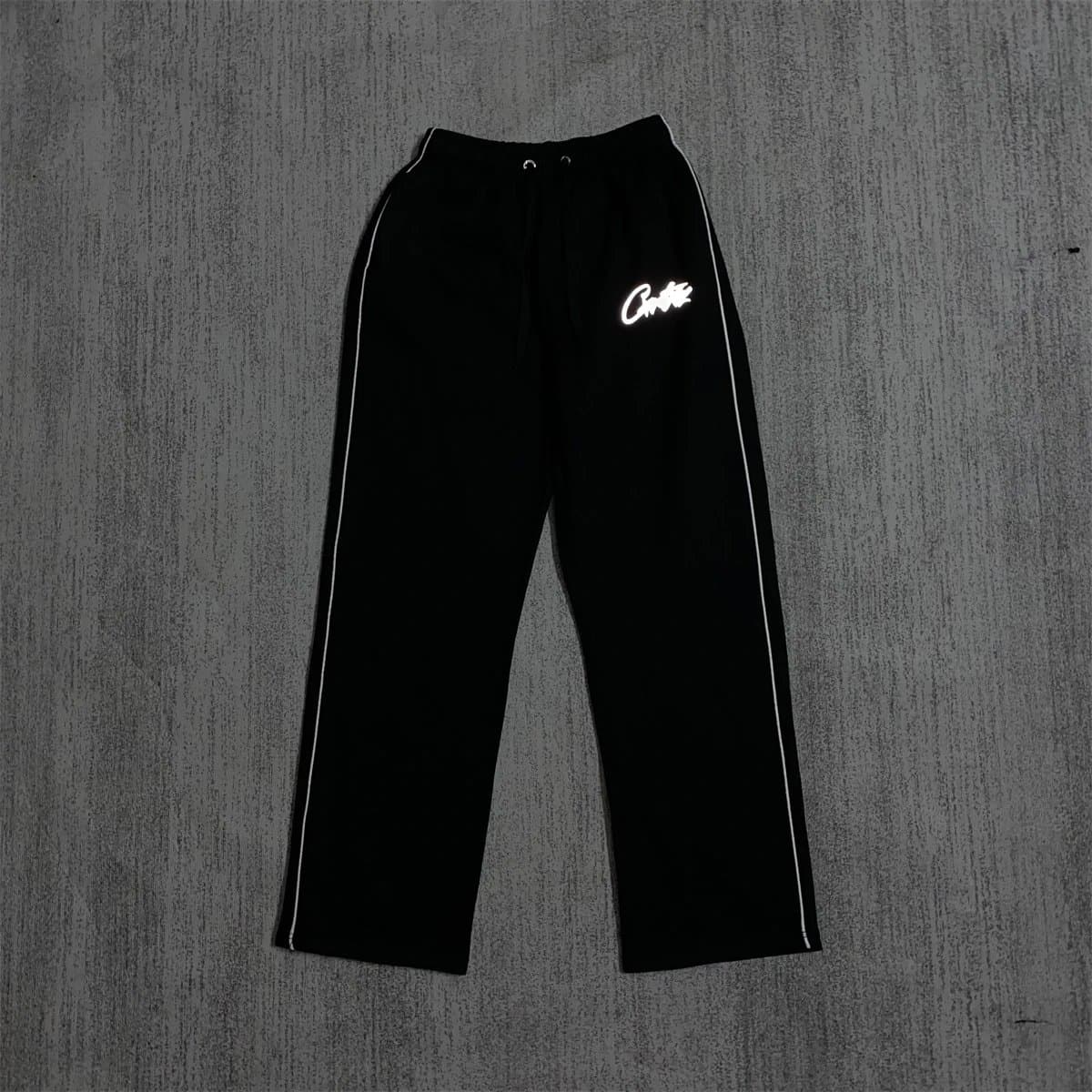 Travis Scott Jogger Pants Cactus Jack Logo — 6005黑色裤子