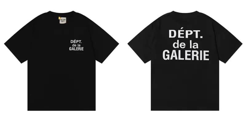 Gallery Dept. T-Shirt Gallery Dept Logo — dela黑白字 6030