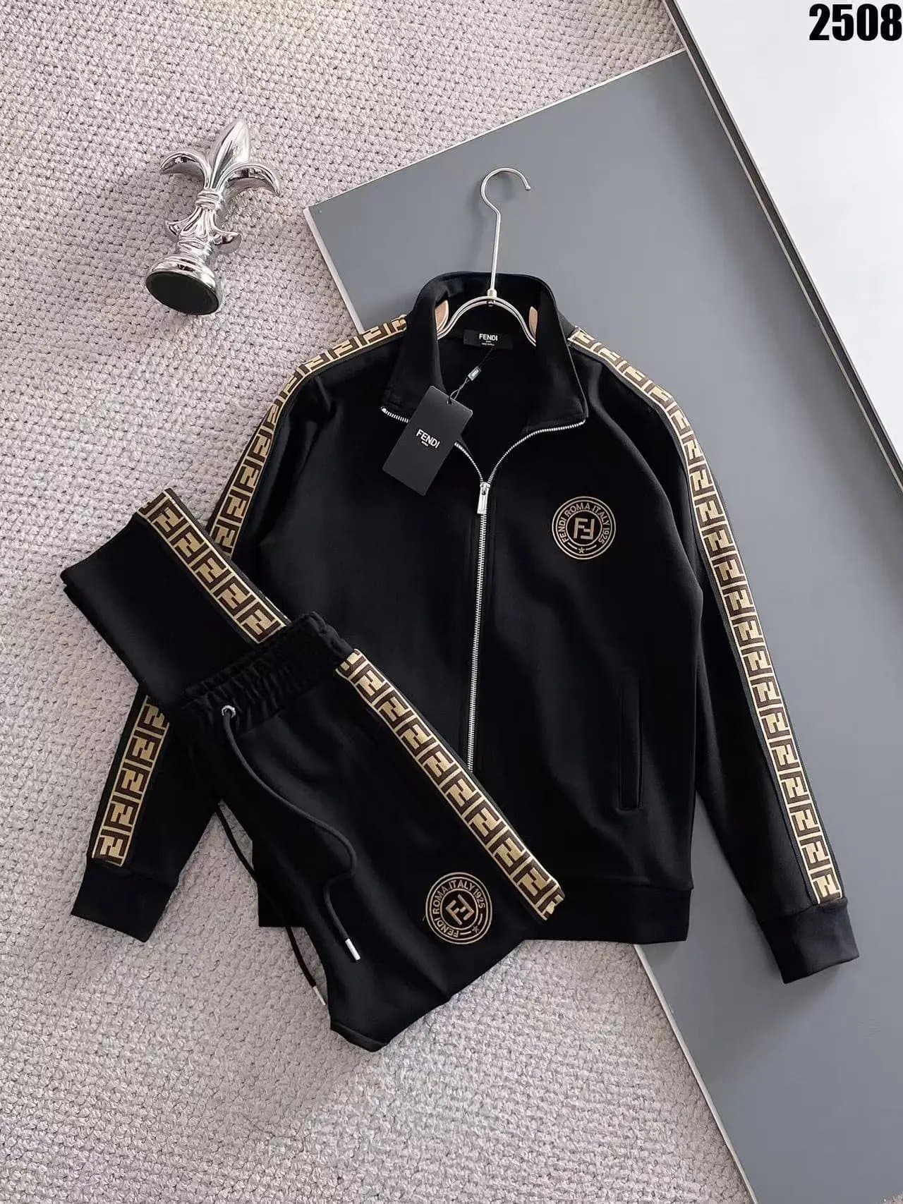 Fendi Track Suit FF Logo Tape