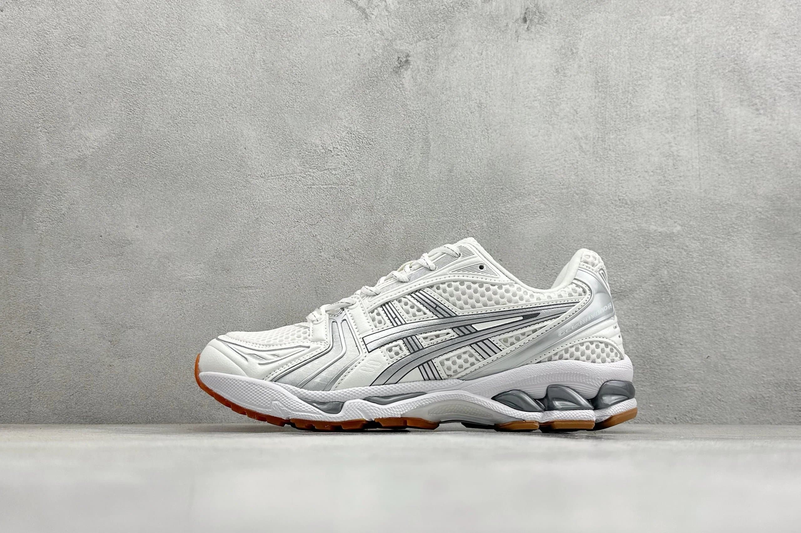 Asics GEL-KAYANO 14 White Silver Gum