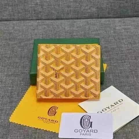 Goyard Saint Louis Wallet Goyardine Canvas
