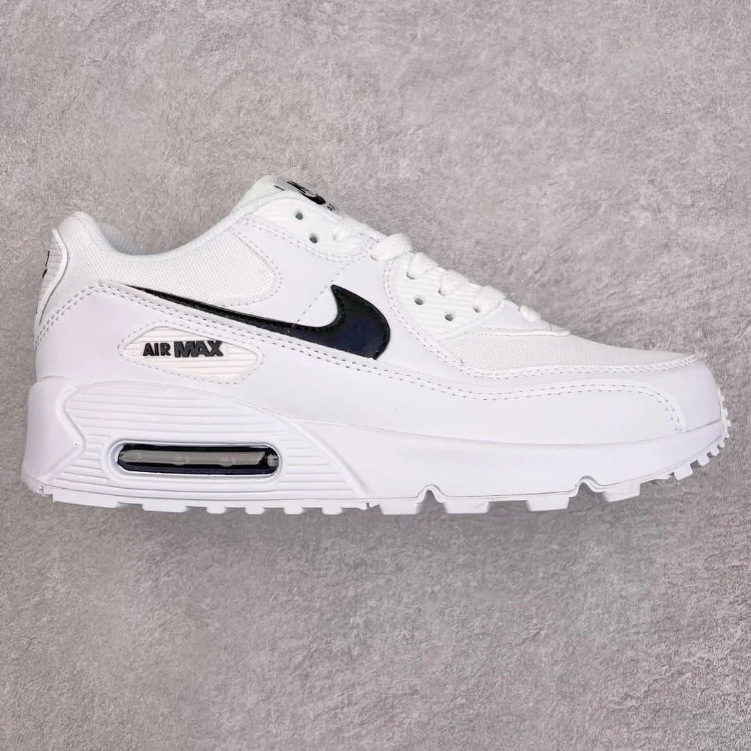 Nike Air Max 90 Light Bone/Deep Navy — NK Max90白黑 DH8010-101