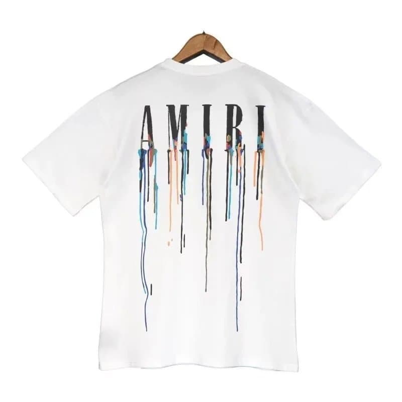 Amiri Graphic Tee Sequined Logo — 4