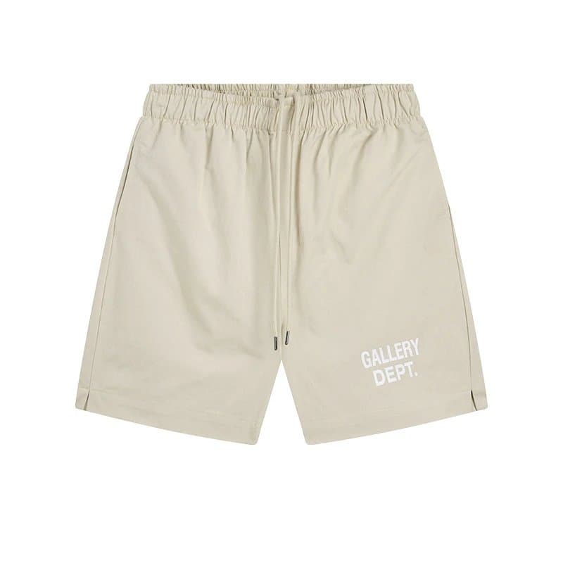 Gallery Dept. Denim Shorts Contrast Side Panel — 922杏色