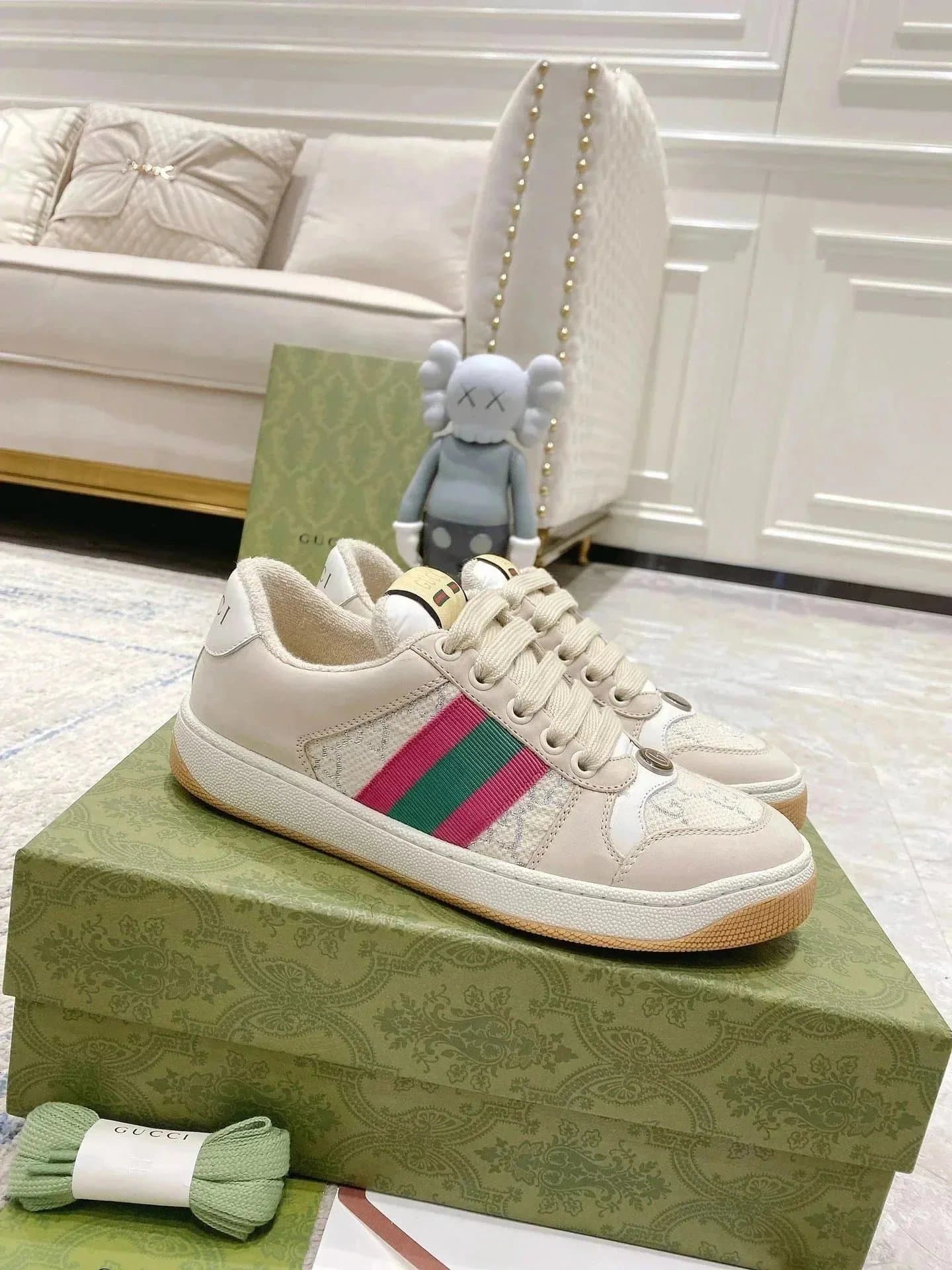 Gucci Horsebit 1955 Sneaker Web Stripe