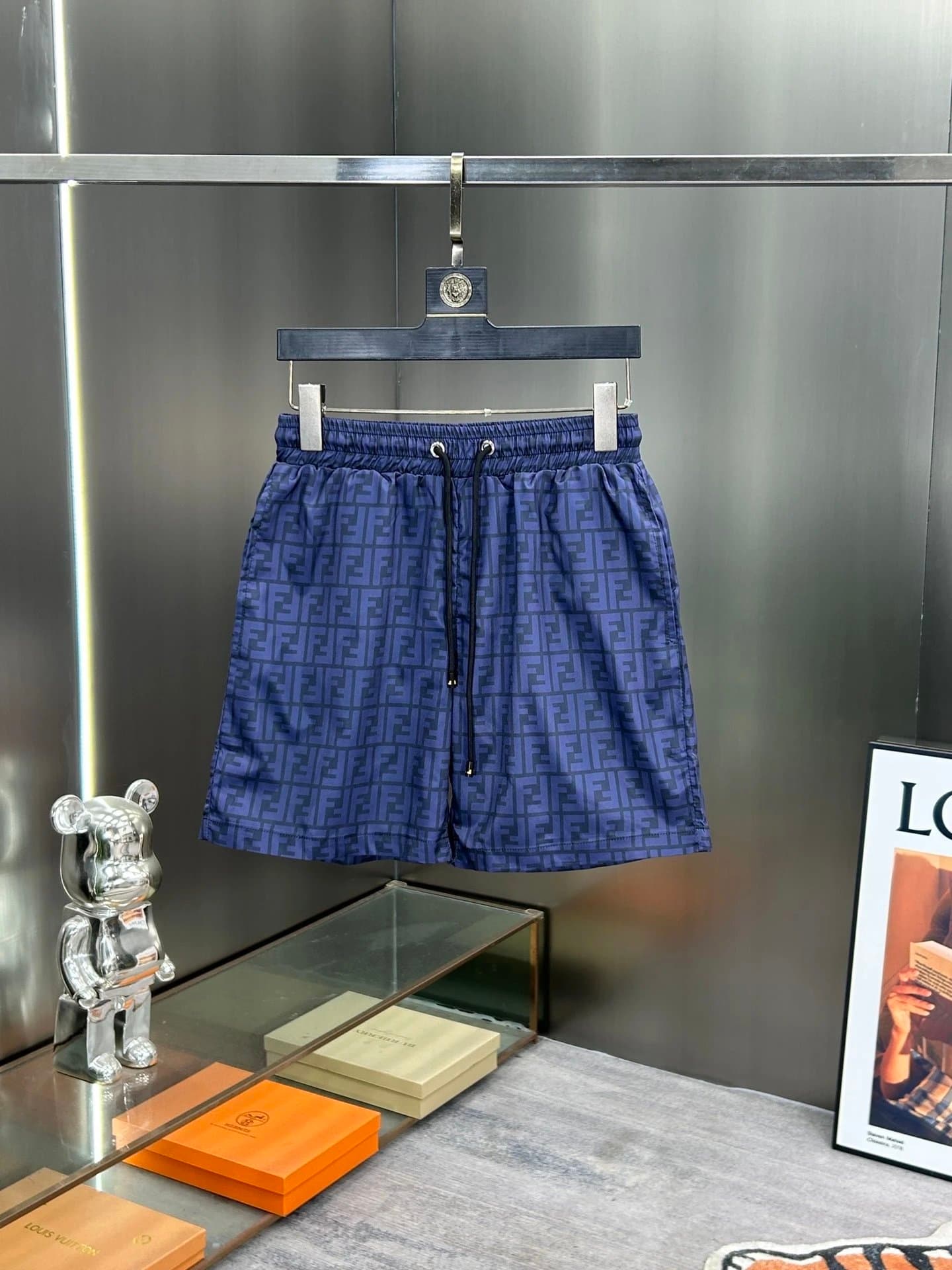 Fendi FF Logo Shorts Monogram Print