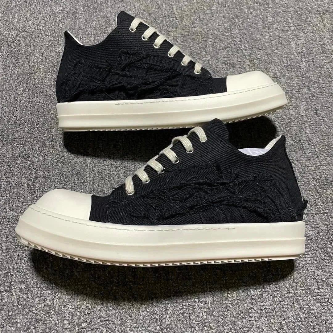 Converse Pro Leather Black Cream — X1版本 RO · 低帮破坏大匡威