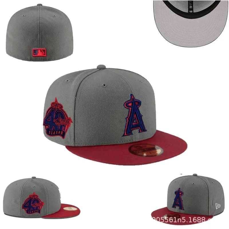 New Era × MLB 59FIFTY Fitted Cap LA Dodgers Black/White — 如图42