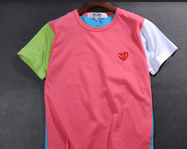 Comme des Garçons Play T-Shirt Eye Patch Sleeve — 39