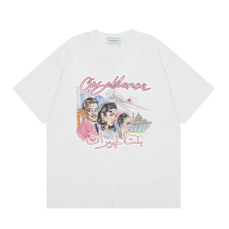 Graphic T-Shirt Casablanca Print