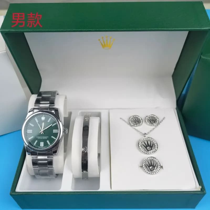 Rolex Oyster Perpetual Green Dial