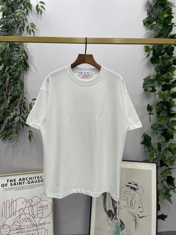 Off-White Embroidered Logo Tee Off-White™