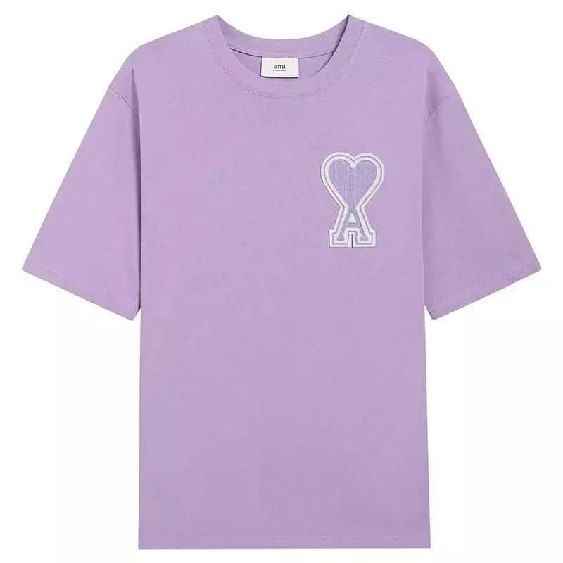AMI Paris T-Shirt Heart A Patch — 10*Top quality