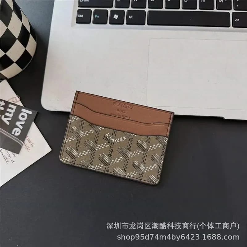 Goyard Card Holder Saint Louis Pattern