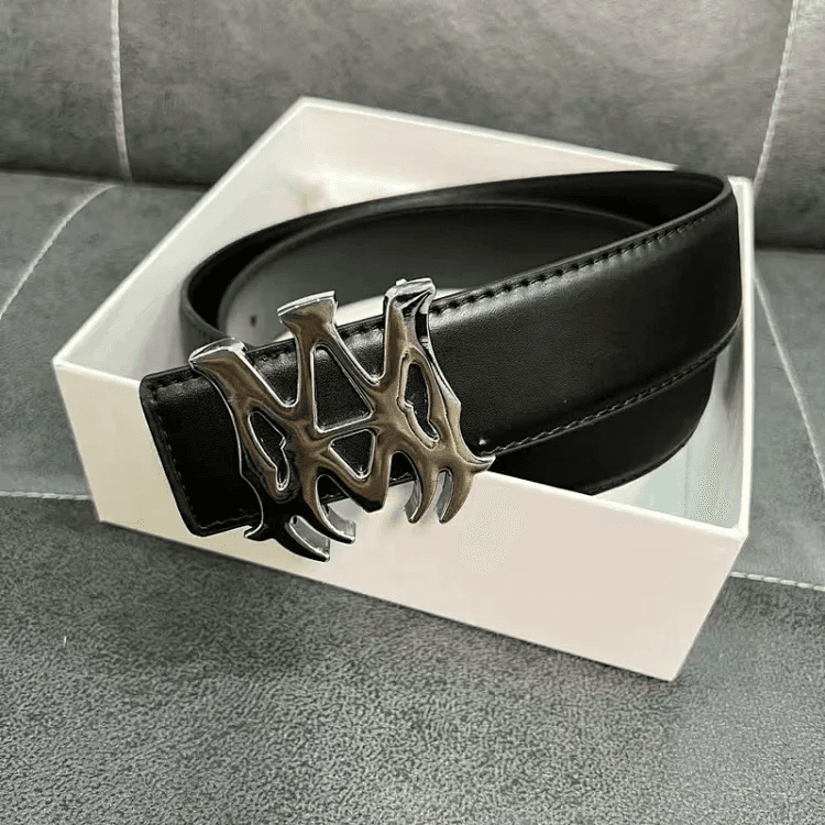 Logo Buckle Belt Chrome Hearts Logo