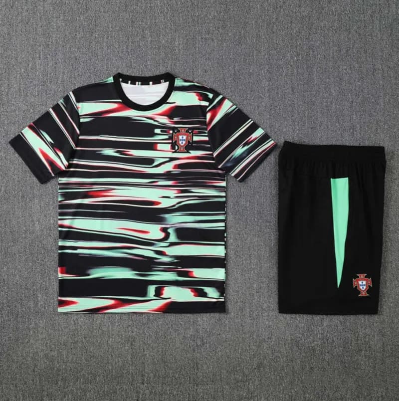 Adidas Germany Home Kit 2006 World Cup — 2526短袖葡萄牙绿黑【迷彩款】有XS
