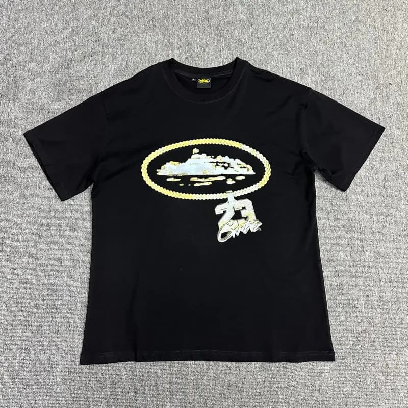 Corteiz T-Shirt Cortez Logo — 3110 ( 黑色 )